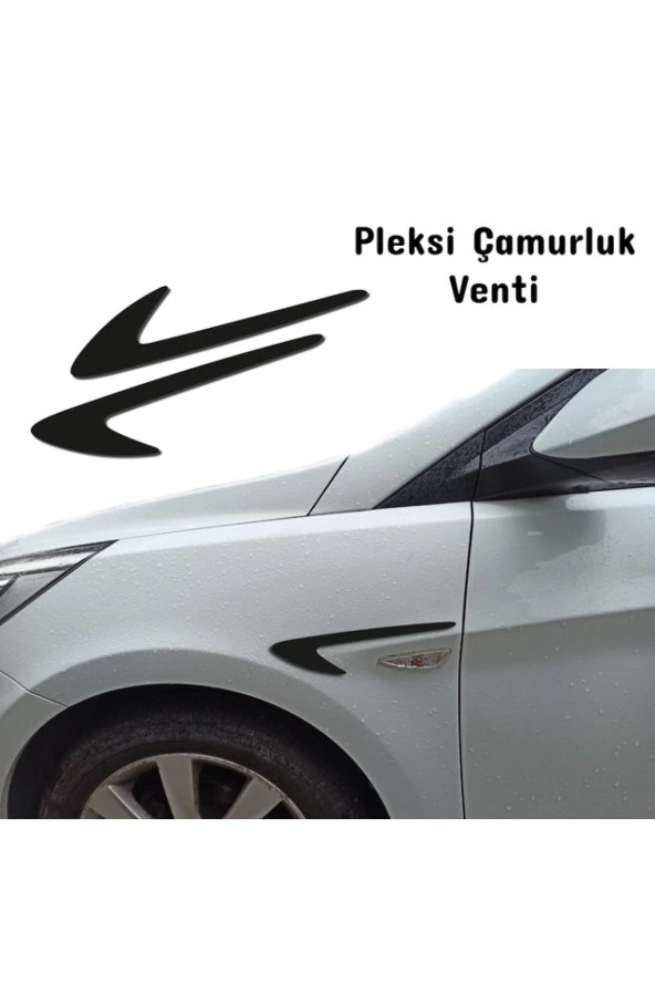 Hyundai Elantra Siyah 2 Adet Çamurluk Venti Sağ Sol