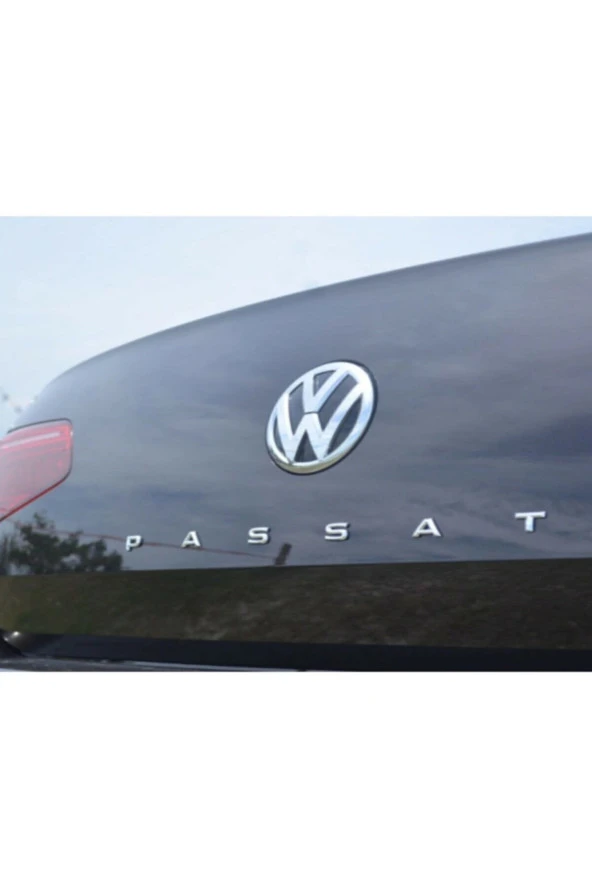 Vw Passat Bagaj Yazısı 45cm X 1.7cm Plastik B5-b6-b7-b8-cc Uyumlu