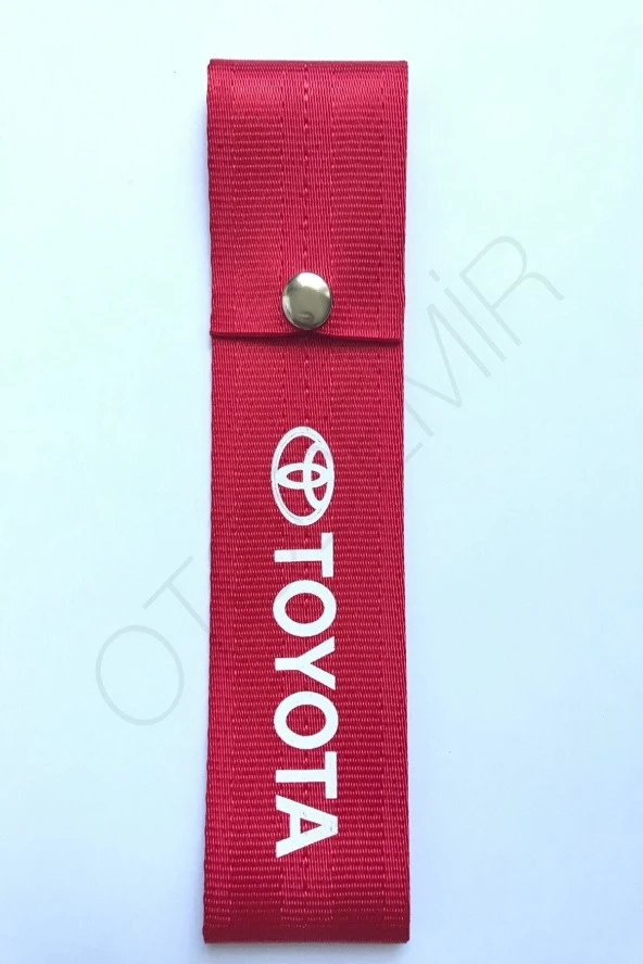Çeki Ipi Toyota Tampon Süsü Kırmızı Çeki Ipi Toyota Tampon