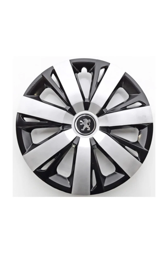 16'' Inç Peugeot Jant Kapağı 4 Adet Çelik Jant Görünümlü Renkli