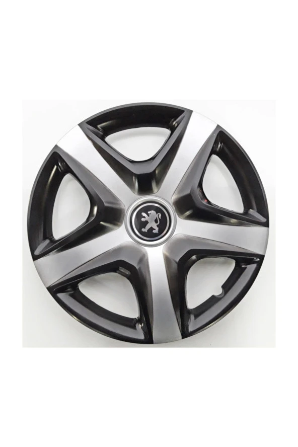 15'' Inç Peugeot Jant Kapağı 4 Adet Çelik Jant Görünümlü Renkli