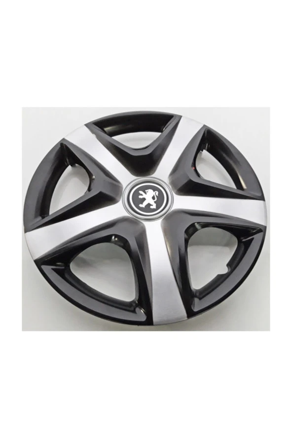 15'' Inç Peugeot Jant Kapağı 4 Adet Çelik Jant Görünümlü Renkli - 2