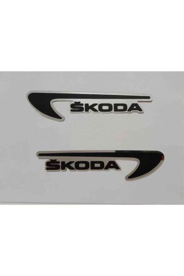 Skoda Superb Nikelaj Krom Sağ Sol Venti 2 Adet Plastik