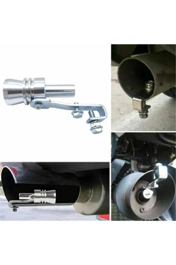 Egzoz Ucu Aparatı Islık Sesli (ORTA) Turbo Sesi Performans - 3