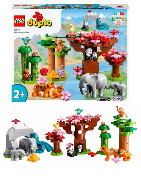 Lego Duplo Vahşi Asya Hayvanları 10974 - 3