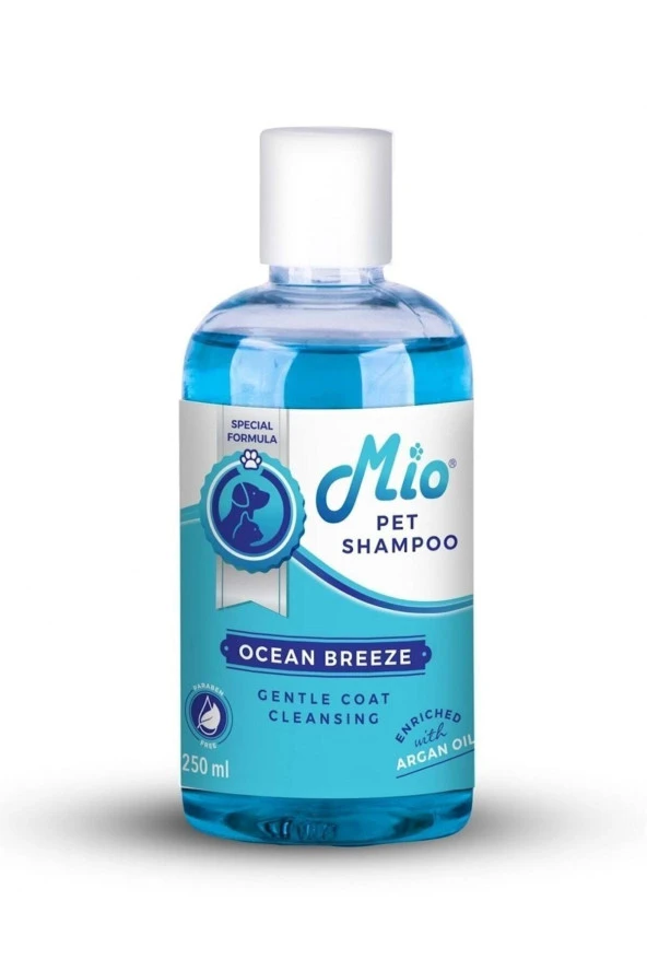 Okyanus Esintisi Kokulu Kedi Köpek Sıvı Şampuan 250 ml