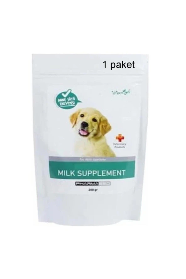 Yavru Köpek Süt Tozu Anne Sütü 200 Gr X 1 Paket