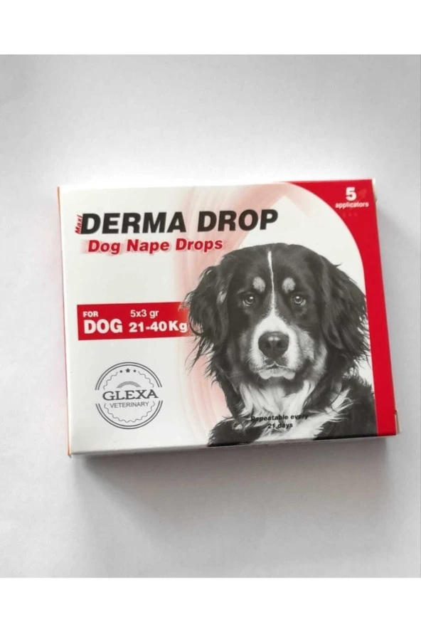Köpekler Için Maxi Derma Drop 5x3 21-40 Kg