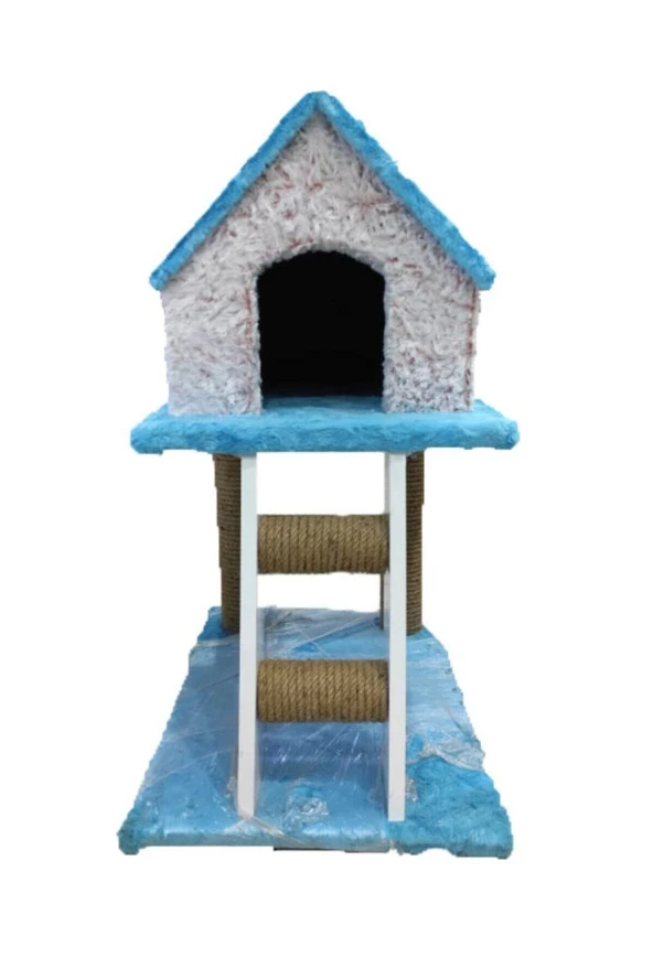 Kopya - Kedi Evi Tırmalamalı Merdivenli