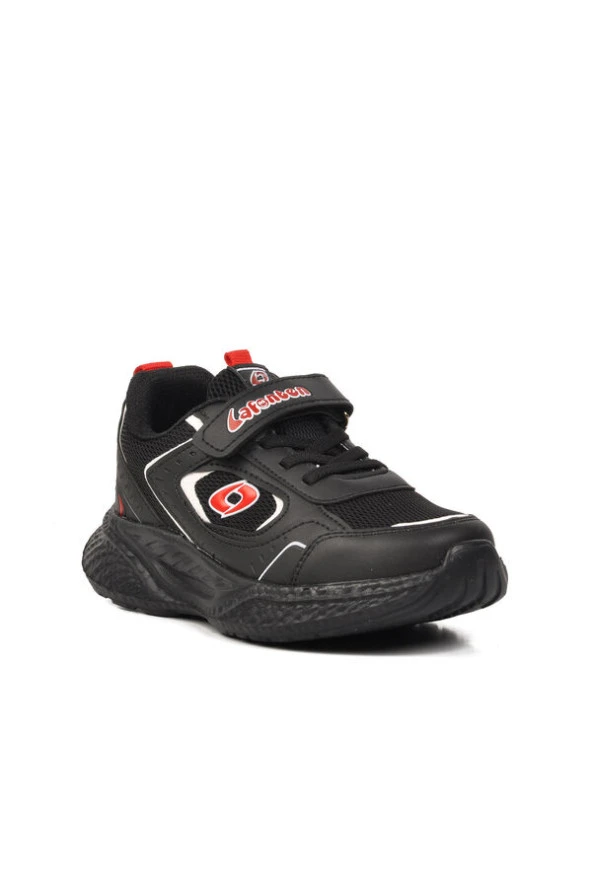 Aspor Siyah Kırmızı Kız Çocuk Spor Ayakkabı