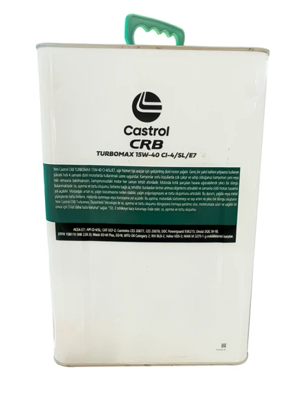 Castrol CRB Multi 20W-50 CF-4 18 lt Motor Yağı - 2022 - 2