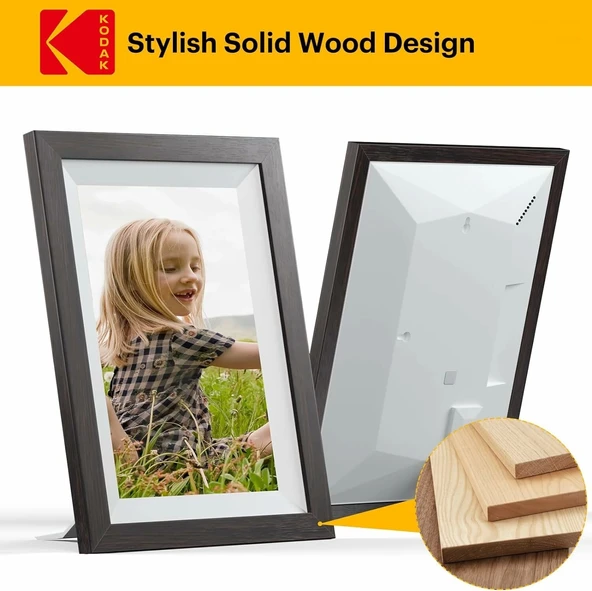 Kodak 10.1 Inc WiFi Dijital Resim Çerçevesi 1280x800 IPS Dokunmatik Ekran - 4