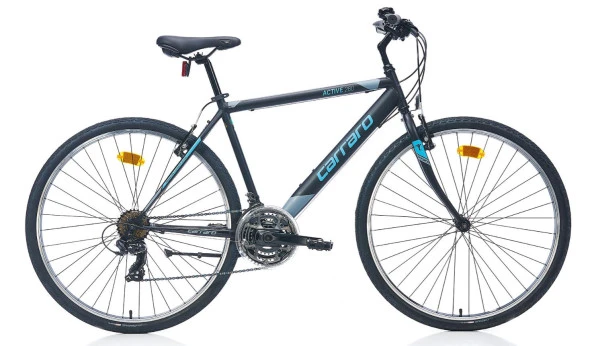 28" CARRARO ACTIVE 280 490H 21-V MAT SİYAH-KOYU-GRİ-MAVİ R2
