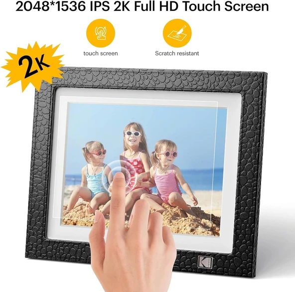 Kodak 9.7 Inc WiFi Özellikli Dijital Fotoğraf Çerçevesi, 2048x1536 IPS Ekran - 2
