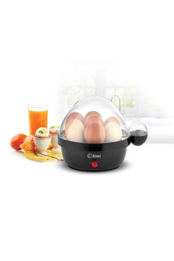 Kiwi Yumurta Pişirme Makinesi 7 Yumurta Katı Orta Sulu