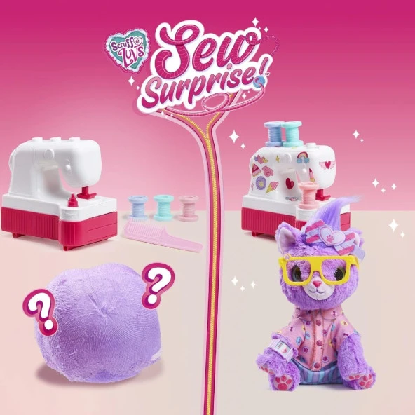 Little Live Pets Scruff A Luvs Moda Oyun Seti Mor - 3