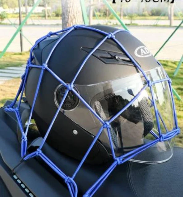 Ümit Cargo Net - Ağ Biçimli Bagaj Lastiği-MAVİ - 2