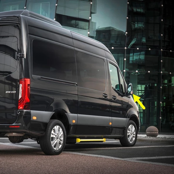 Mercedes Sprinter 2018-2025 Sağ Dış Ayna Sinyal Lamba Camı A9109064600