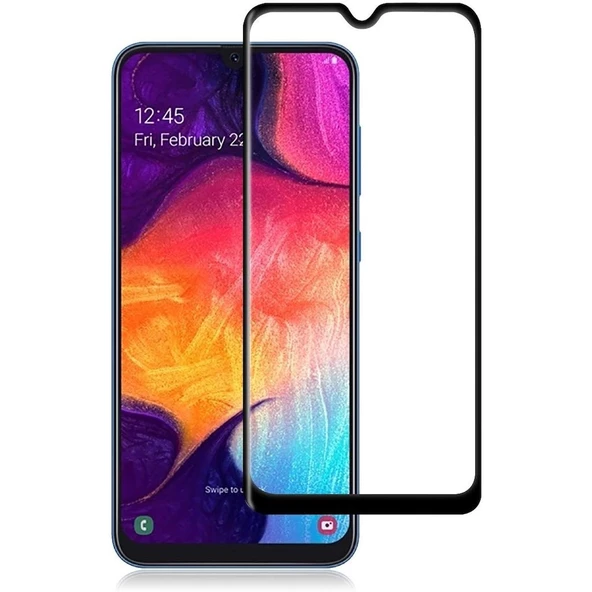 Samsung Galaxy A30S 5D Tam Kaplayan Ekran Koruyucu