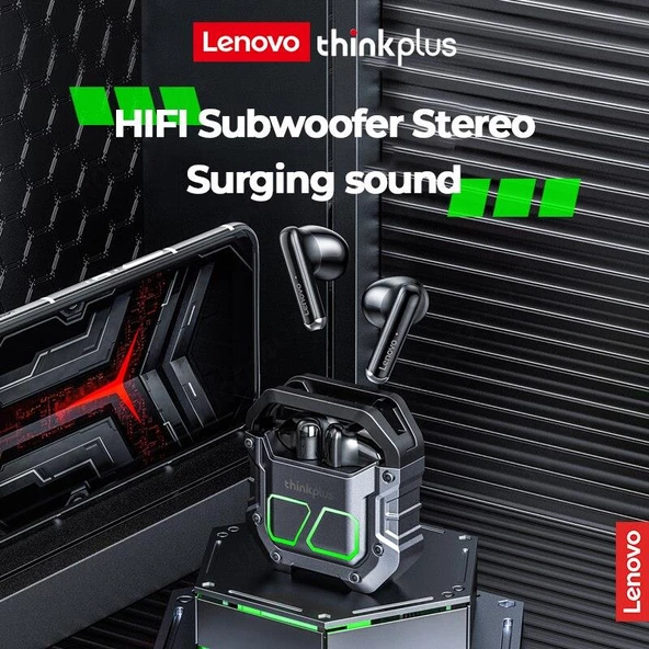 Lenovo XT81 TWS Bluetooth 5.3 Mikrofonlu Kablosuz Kulaklık Mavi - 6