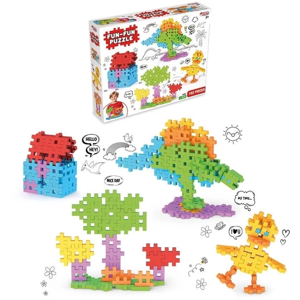 192 Parça   Fun Fun Puzzle 9061
