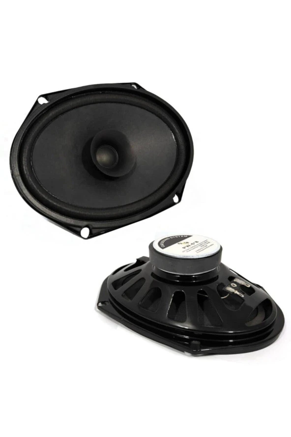 PAWER Oto Hoparlör Oval 6x8 100w 1 Adet Orjinal Pw-6x8