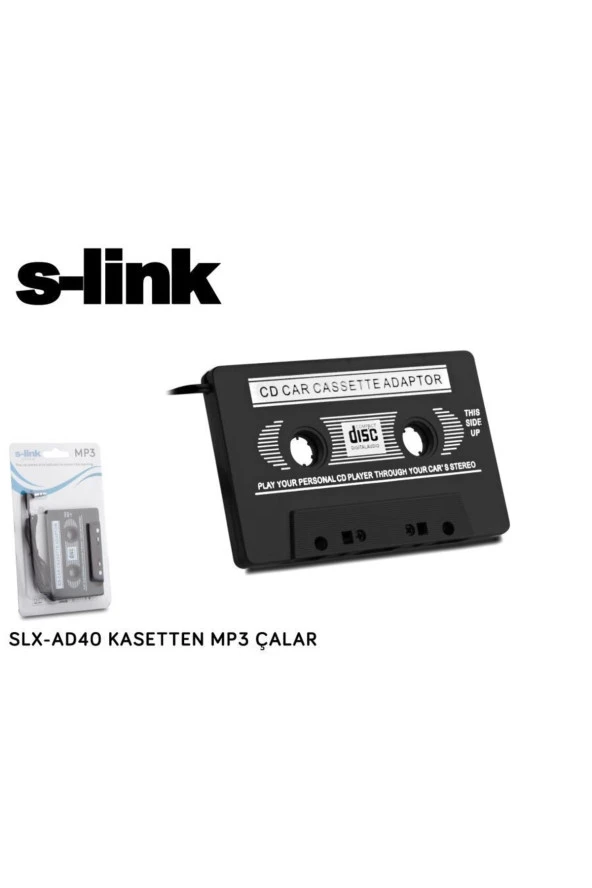 S-LINK Slx-ad40 Araç Içi Teyp Kaset Adaptör