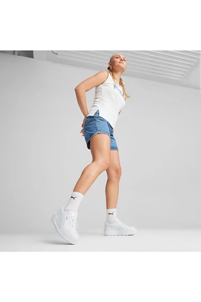 Puma KARMEN L 384615 17 Kadın Sneaker Ayakkabı Beyaz A. Yeşil 36-40 - 3