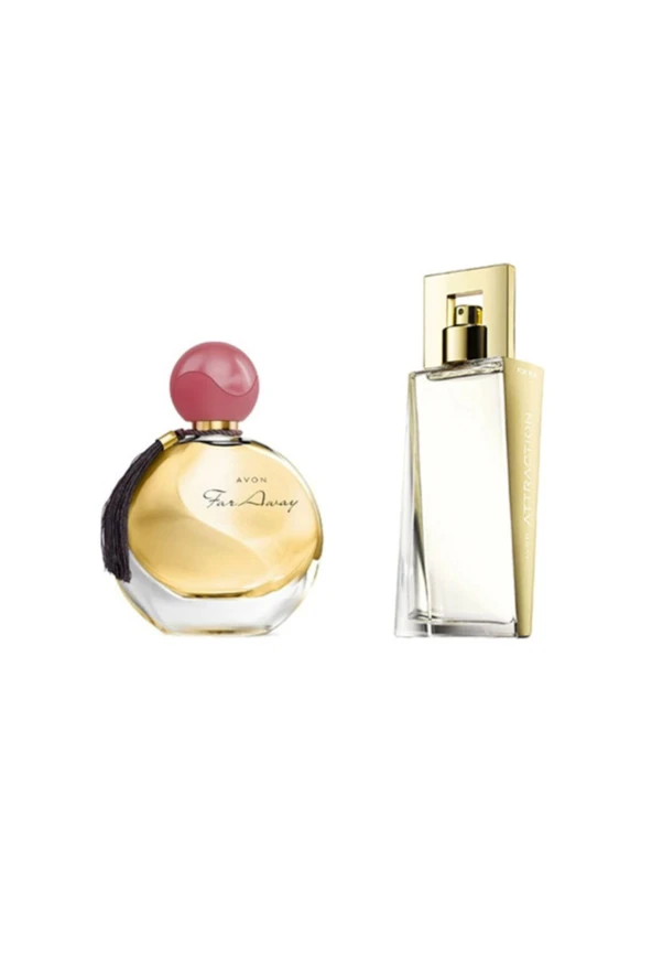 AVON Far Away Edp 50 Ml + Attraction Edp 50 Ml 2li Set