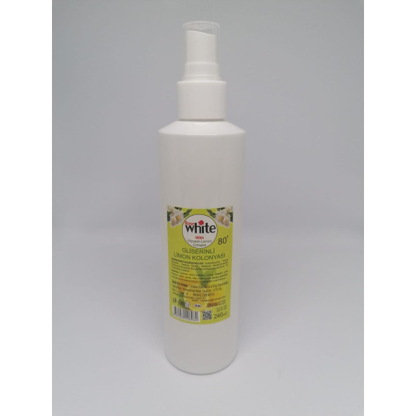 Rose White Gliserinli Limon Kolonyası sprey - 2