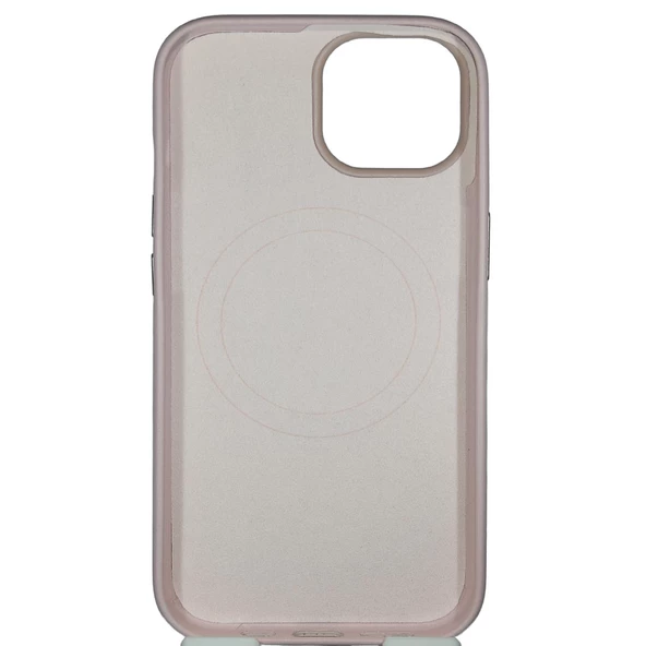 İphone 15 Premium Deri İçi Kadife Animasyonlu MagSafe Uyumlu Telefon Kılıfı - Resim 6