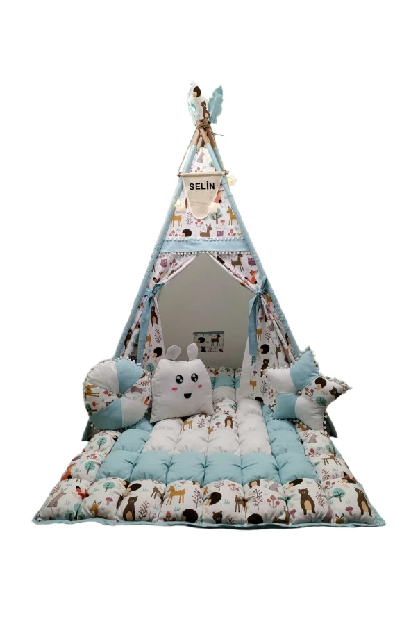 Kızıldereli Çocuk Oyun Çadırı Devrilmeyen Sabitleme Aparatlı Elit Serisi - 3