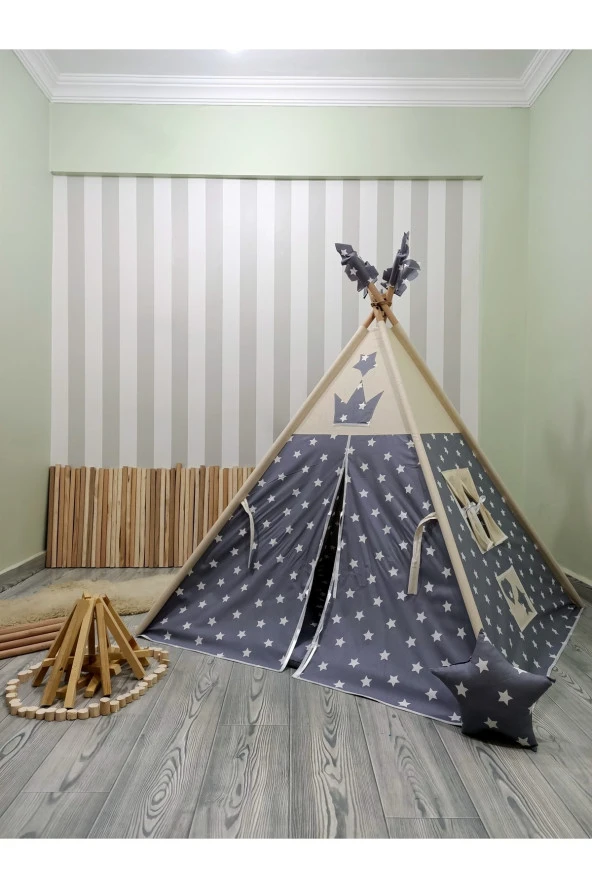 Kızıldereli Çocuk Oyun Çadırı Devrilmeyen Sabitleme Mekanizmalı - 2