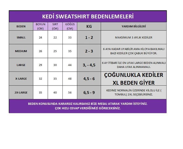 Neo Tommie Kapşonlu Kedi Sweatshirt Kedi Kıyafeti Kedi Elbisesi Kedi Giyim - 4