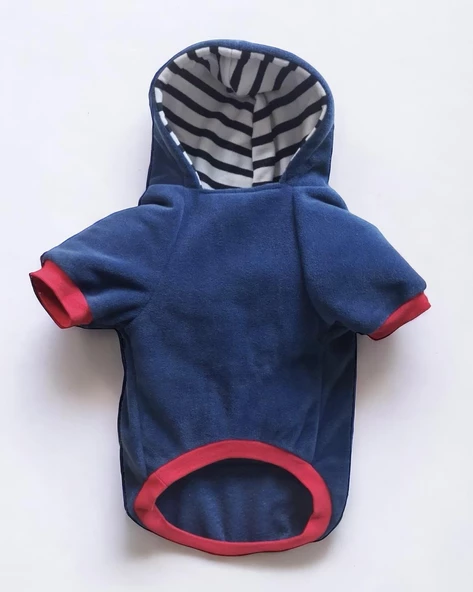 Neo Tommie Kapşonlu Kedi Sweatshirt Kedi Kıyafeti Kedi Elbisesi Kedi Giyim - 5