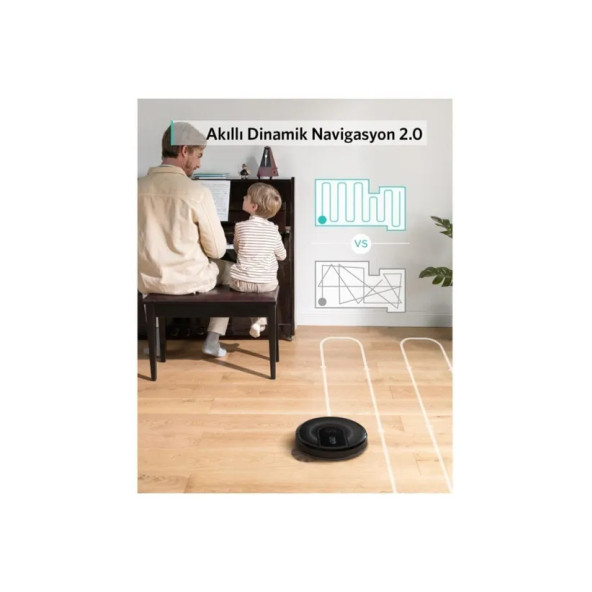Anker Eufy Robovac G30 Hybrid T2253 Akıllı Robot Süpürge - 5