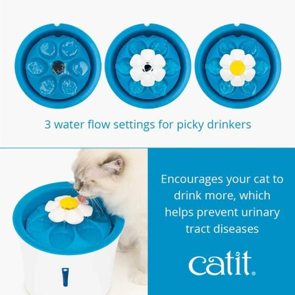 Hagen Catit 2.0 Flower Fountain Led Işıklı - 2