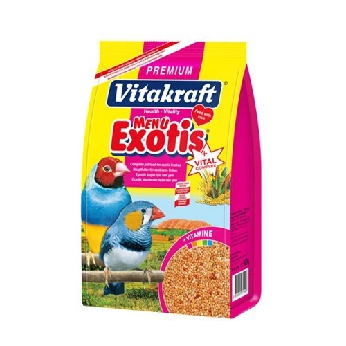 Vitakraft Menü Egzotik Finch Yemi 500 Gr Skt: 12/2025