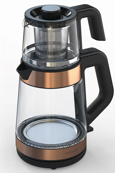 Goldmaster Yenidem GM-8325 Rose Gold 1900 W Cam Çay Makinesi - 5