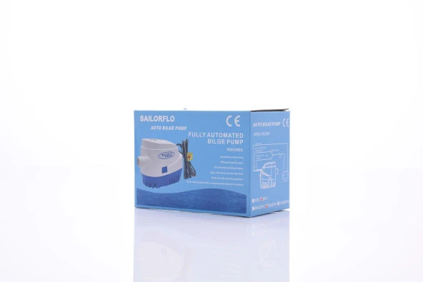 Sailorflo Otomatik Sintine Pompası 750GPH 24V 1.6A - 5