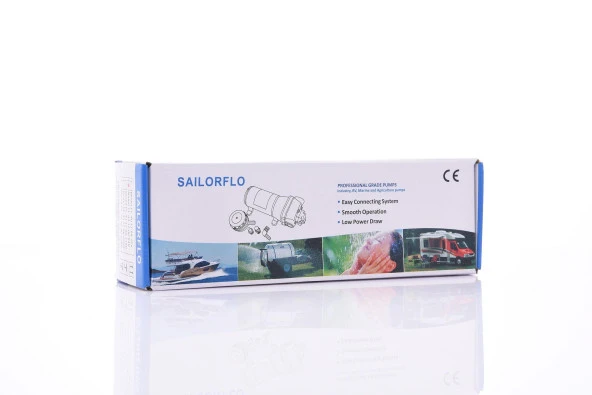 Sailorflo Hidrofor Su Pompası 17L/DK 24V 40PSİ - 8