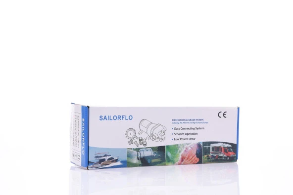 Sailorflo Hidrofor Su Pompası 12.5L/DK 24V 35PSİ - 6