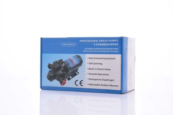 Sailorflo Hidrofor Su Pompası Diyafram 20.8L/DK 24V 60PSİ - 8