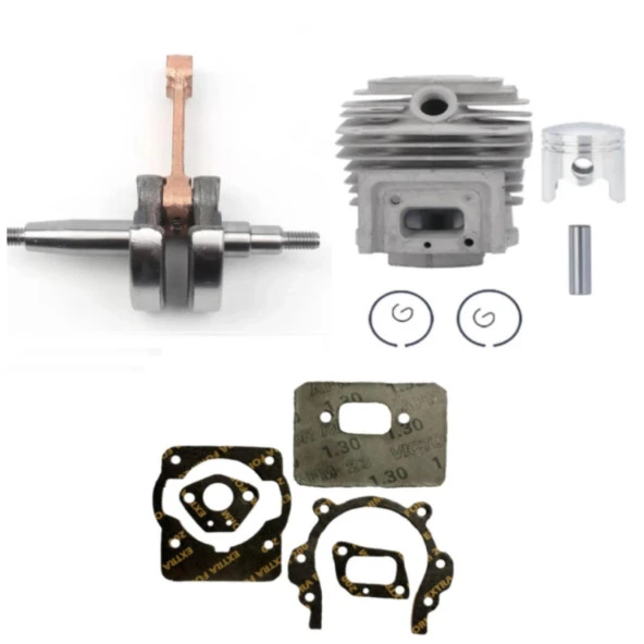 Kmtmak Motorlu Tırpan Krank Silindir Piston Takım Conta Set - Resim 2