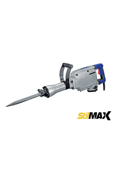 STİLMAX Germany 16kg Profesyonel Kırıcı 55j 3000 Watt + Yassı Keski Uç Seti Hediyeli - 2