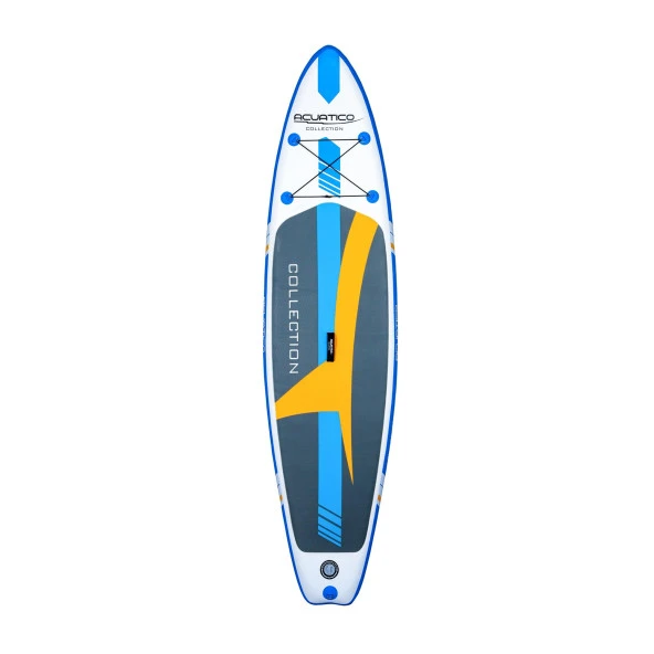 Acuatico Collection Şişme Sup Board/Isup Stand Up Paddle Board 305x76x15 Cm Turuncu&Beyaz&Mavi&Gri - 2