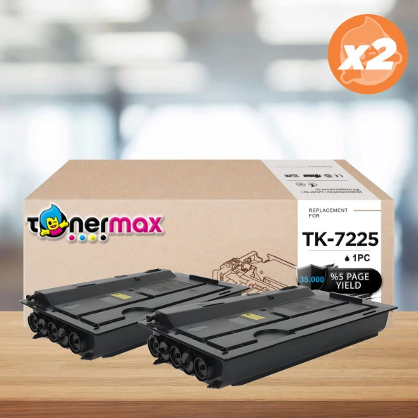 Kyocera TK-7225  Muadil Toner 2'li Avantaj Paket / Taskalfa 4012i