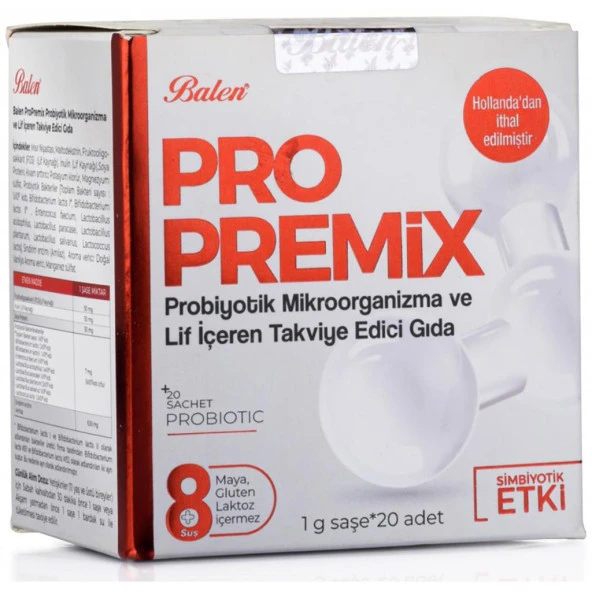 Balen Propremix Probiyotik  1 Gr * 20 Şase