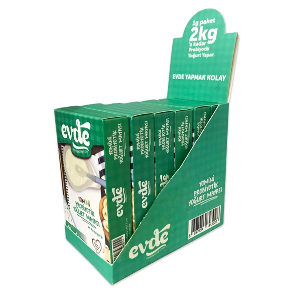 Evde Yomini Probiyotik Yoğurt Mayası 6'lı Kutu - 2