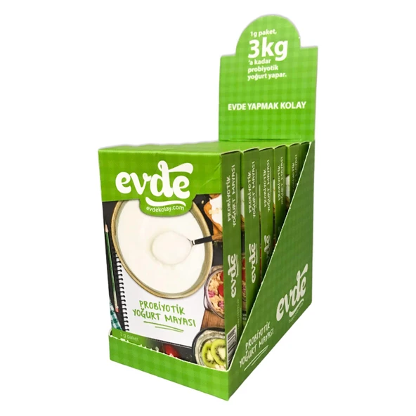 Evde  Probiyotik Yoğurt Mayası 6'lı Kutu - 2